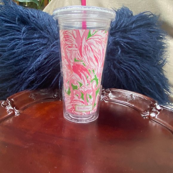 Lilly Pulitzer Other - Lilly Pulitzer Tumbler Flamingo like new